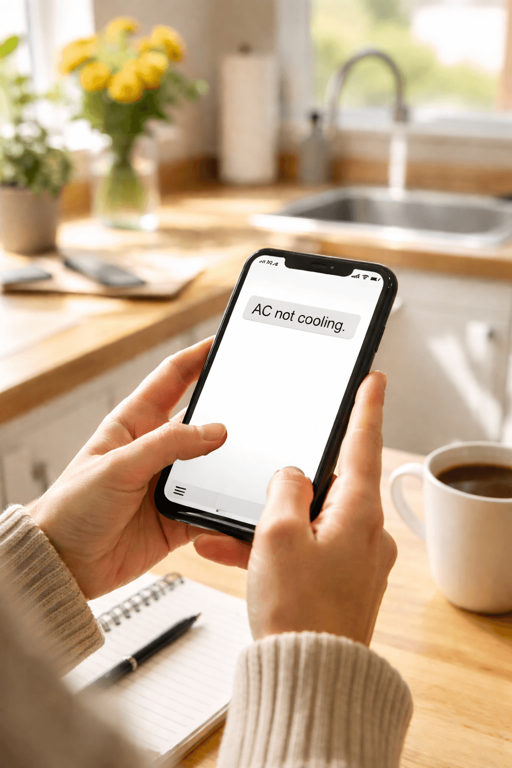 Tell us what's happening